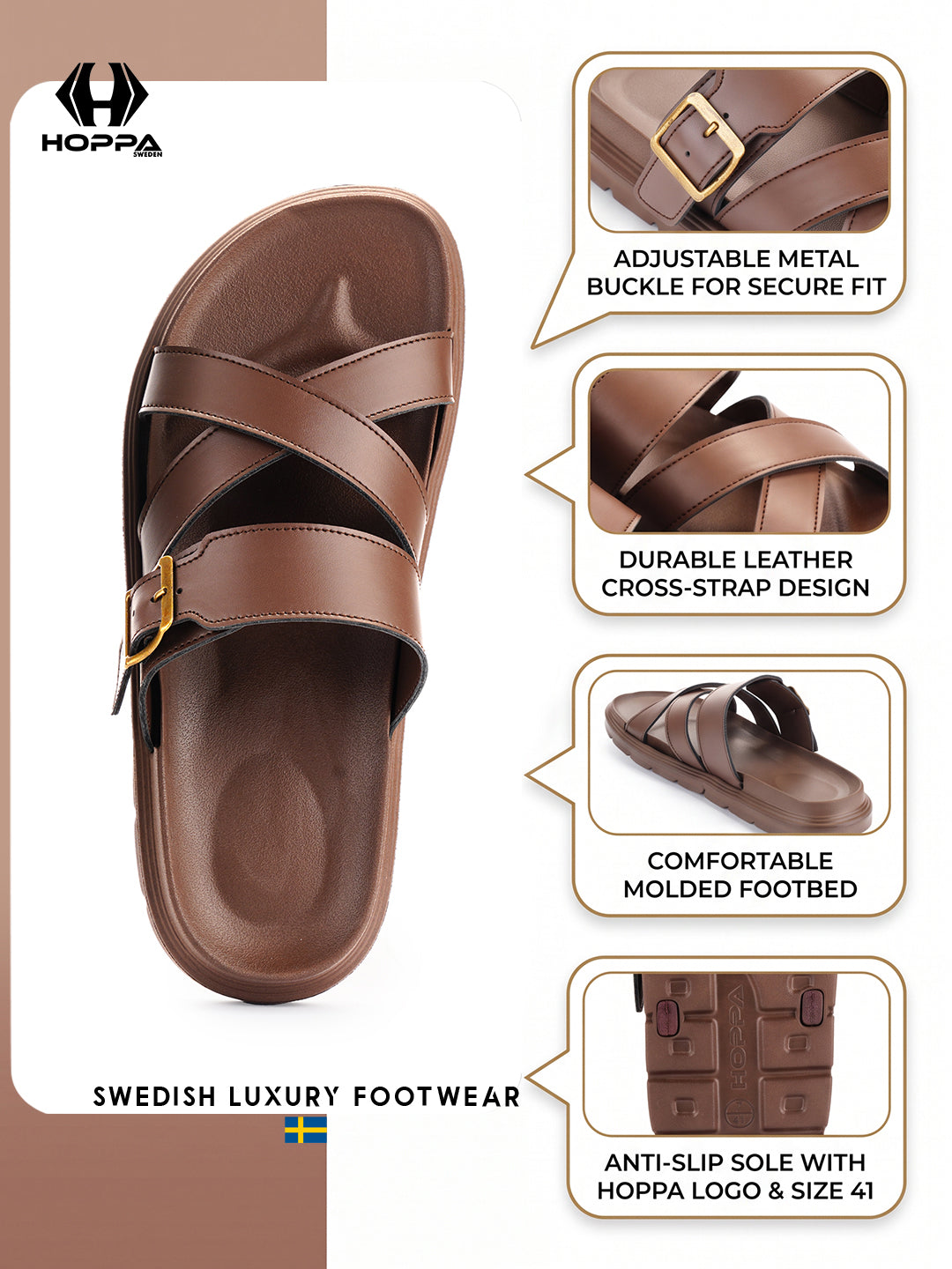 Hoppa Lucas Sliders-Women's