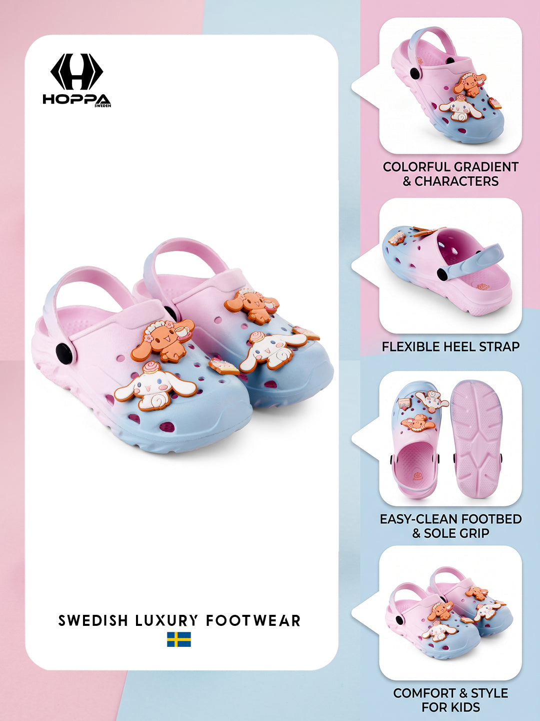 CINNAMOROLL CLOGS -Kids